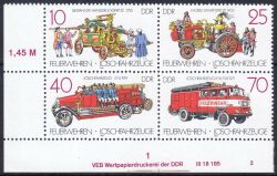 1987  Feuerwehren: Löschfahrzeuge mit DV