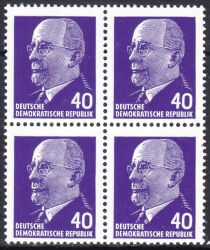 1963  Freimarke: Walter Ulbricht