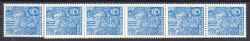 1957  Freimarken:  Fünfjahresplan aus Rolle