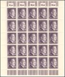 1942  Freimarken: Adolf Hitler mit Zähnung K 14