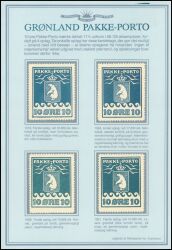 1915  Paketportomarken