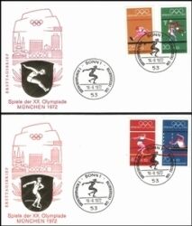 1972  Olympische Sommerspiele 1972 in München aus Block