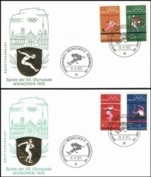 1972  Olympische Sommerspiele 1972 in München aus Block