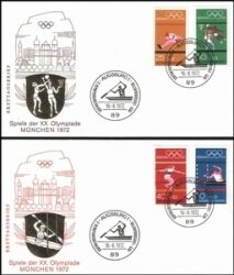 1972  Olympische Sommerspiele 1972 in München aus Block