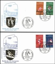 1972  Olympische Sommerspiele 1972 in Mnchen aus Block