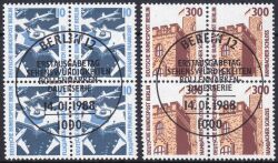 1988  Freimarken: Sehenswürdigkeiten aus Bogen