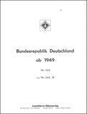 Leuchtturm Vordruckalbum OF - BRD 1948 bis 1980