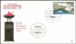 1972  Olympiade Sonderstempel - CIO