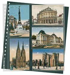 Lindner Klarsichthülle mit 5 Taschen - 826