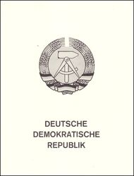 Lindner Vordruckalbum - DDR 1985 - 1990