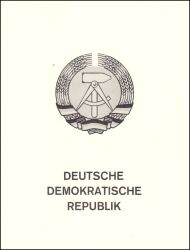 Lindner Vordruckblätter - DDR 1979