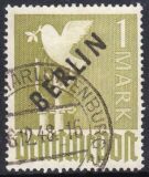 1948  Freimarken: Schwarzaufdruck Berlin