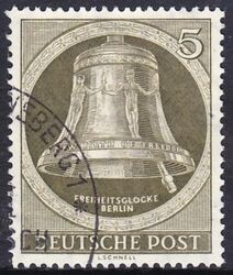 1951  Freiheitsglocke - Klppel rechts
