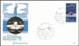 1972  Olympische Sommerspiele Sonderstempel - Schwimmen