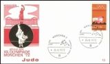 1972  Olympische Sommerspiele Sonderstempel - Judo