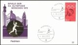 1972  Olympische Sommerspiele Sonderstempel - Fechten