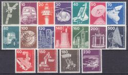 1975/78  Freimarken: Industrie & Technik