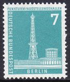 1956  Freimarke: Berliner Stadtbilder aus Rolle