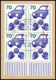 1973  Freimarken: Unfallverhütung aus Bogen