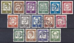1961  Freimarken: Bedeutende Deutsche - kompl.