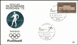 1972  Olympische Sommerspiele Sonderstempel - Fussball