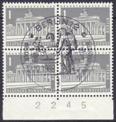 1956  Freimarke: Berliner Stadtbilder aus Bogen