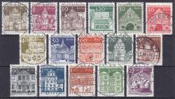 1966  Freimarken: Deutsche Bauwerke