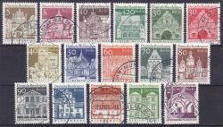 1966  Freimarken: Deutsche Bauwerke