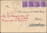 Fernbrief Nachgebühr - MeF / Bezirk 20
