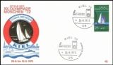 1972  Olympische Spiele Sonderstempel - Kiel