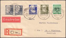 Fernbrief Einschreiben - MiF