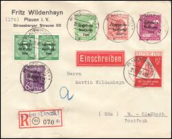Fernbrief Einschreiben - MiF