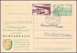 1956  Anschlu an das Bundesgebiet