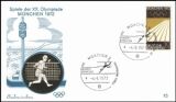 1972  Olympische Spiele Sonderstempel - Badminton