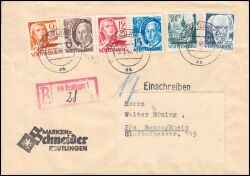 Fernbrief per Einschreiben - MiF