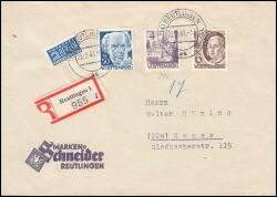 Fernbrief per Einschreiben - MiF