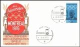 1972  Olympische Spiele Sonderstempel - Schlussfeier
