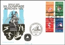 1972  Olympische Sommerspiele 1972 in München aus MH