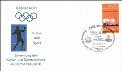 1972  Einweihung des Kultur- und Sportzentrums im Olympiajahr 1972