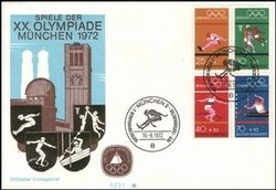 1972  Olympische Sommerspiele 1972 in München aus MH