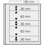Safe Einsteckblätter 665 - dual Blanco