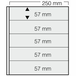 Safe Einsteckbltter 725 - Garant wei