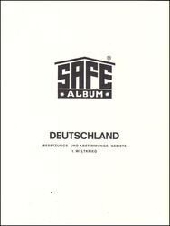 Safe Vordruckalbum - Besetzung 1. WK / Memel