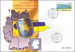 1994  Wappen der Bundesrepublik Deutschland - Mecklenburgische Seenplatte