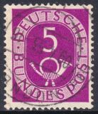 1951  Freimarke: Posthorn 125