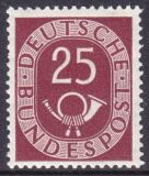 1951  Freimarke: Posthorn 131