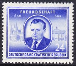 1952  Staatsbesuch von Klement Gottwald