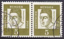 1961  Freimarken: Bedeutende Deutsche aus Bogen