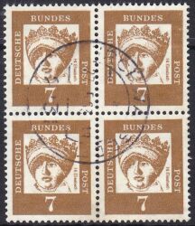 1961  Freimarken: Bedeutende Deutsche aus Bogen