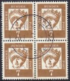 1961  Freimarken: Bedeutende Deutsche aus Bogen